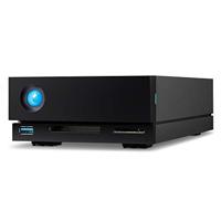 LaCie 1big Dock Thunderbolt 3 10000 GB Externe harde schijf (3,5 inch) USB-C 3.2 Gen 1, USB-A 3.2 Gen 1, Thunderbolt 3, DisplayPort, Cardreader Zwart - thumbnail