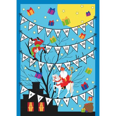 Sinterklaas aftelkalender Welkom Sint