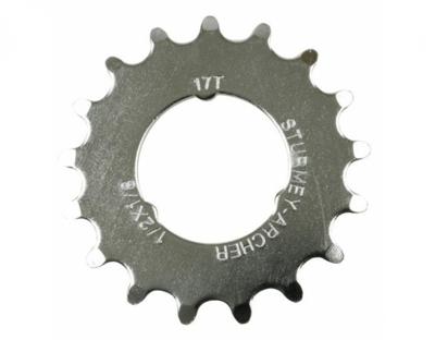 Abi Tandwiel sturmey archer 17t - 1/8 vlak model - chroom