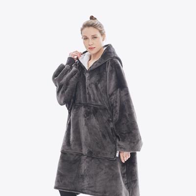 Original Hoodie deken donker grijs Original Hoodie deken donker grijs