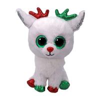 TY Beanie Boo Knuffel Rendier Snowdrop 15 cm - thumbnail
