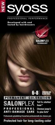 Syoss Permanent Coloration Haarverf - 6-8 Donkerblond