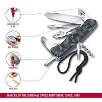 Victorinox Skipper W 0.8593.W942 Zwitsers zakmes Aantal functies 18 Zwart, Camouflage - thumbnail
