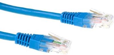 ACT IB9610 LSZH U/UTP CAT6 Patchkabel Blauw - 10 meter