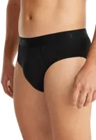 Basics 2-Pack heren sportslips - 32319 - Heren slips met elastische band - Biologisch katoen - Mannen ondergoed - S - Zwart - Onderbroek heren heren - thumbnail