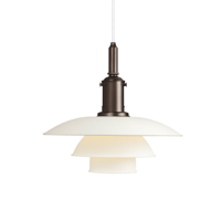 Louis Poulsen PH 3Ã‚Â½-3 Colour Hanglamp - Wit - thumbnail