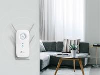 TP-Link RE655 WLAN-versterker Repeater AC2600 (Dual WLAN AC+N, 1733 Mbps 5 GHz+800 Mbps 2,4 GHz, Gigabit LAN-poort, app-bediening, maximale dekking, compatibel met alle WLAN-apparaten) - thumbnail