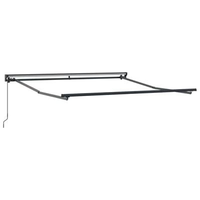 VidaXL Inklapbaar zonnescherm antraciet 300 x 250 cm