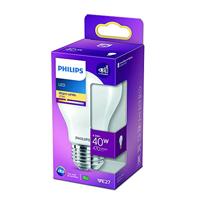 Philips LED 76331200 LED-lamp Energielabel F (A - G) E27 Peer 4.5 W = 40 W Warmwit (Ø x h) 6 cm x 10.6 cm 1 stuk(s) - thumbnail