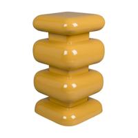 Dutchbone Stubby bijzettafel Ochre - thumbnail