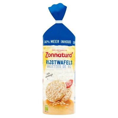 Zonnatura Biologische Rijstwafels Naturel 130 g bij Jumbo Zonnatura Biologische Rijstwafels Naturel 130 g bij Jumbo