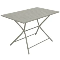Tuintafel globe 110x70 crème - thumbnail