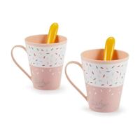 Ecoiffier picknick speelset met kartonnen picknickmand, 32dlg. - thumbnail