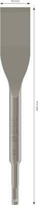 Bosch SDS-plus Tegelbeitel 40 x 260mm - thumbnail