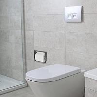 Saqu Essential inbouw reserverolhouder 20,8x14,7x74cm RVS - thumbnail