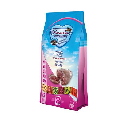 Renske Graanvrij Super Premium vers bereid lam hondenvoer 12 kg - thumbnail