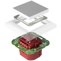 Ehmann 5592x0000 Universele dimmer Geschikt voor lampen: Gloeilamp, LED-lamp Wit - thumbnail