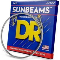 DR Strings NLR-40 Sunbeam 40-100 set snaren voor elektrische basgitaar - thumbnail