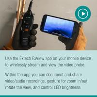 Extech BR450W-D Endoscoop Sonde-Ø: 5.5 mm Sondelengte: 1.5 m - thumbnail