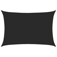Zonnezeil 160 g/m 3x5 m HDPE zwart - thumbnail