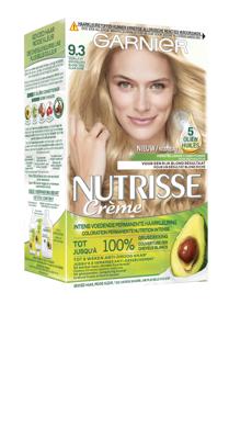 Garnier Nutrisse Crème Permanente Haarverf 9.3 Zeer Licht Goudblond