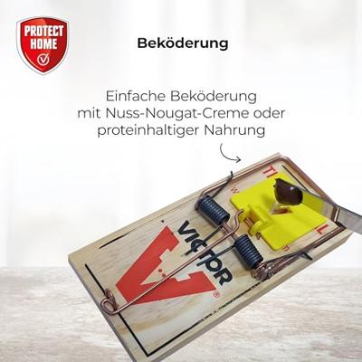 Protect Home Rattenval Hout - Ongediertebestrijding - 1 stuk - thumbnail