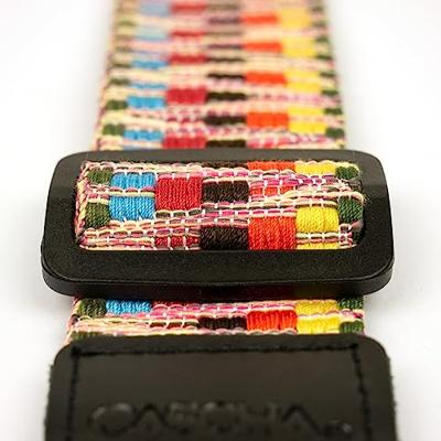 Cascha HH 2200 ukelele draagband jacquard regenboog