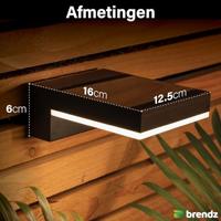 Brendz solar wandlamp bata - thumbnail