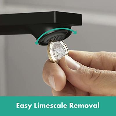 Hansgrohe Rebris e 1-gr wastafelkraan 110 CoolStart m.zw. 72560670 - thumbnail