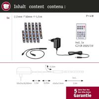 Paulmann 78886 LED-strip basisset Met connector (male) 1.5 m RGB 1 set(s) - thumbnail