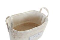 Basket spelset DKD Home Decor Natuurlijk Lichtbruin Natuurlijke Vezel Boho 34 x 23 x 20 cm 3 Onderdelen - thumbnail