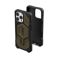 Urban Armor Gear Monarch Pro MagSafe Case Backcover Apple iPhone 16 Pro Max Kevlar, Groen MagSafe compatible - thumbnail