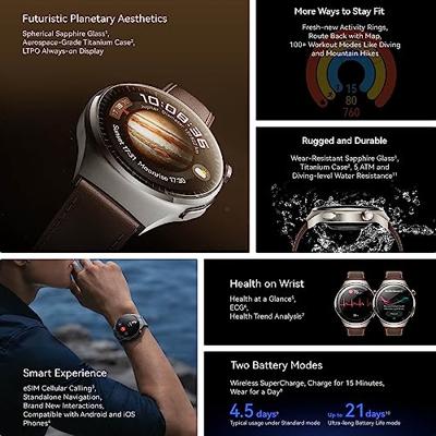 Smartwatch Huawei Watch 4 Pro Elite Titanio Titanium