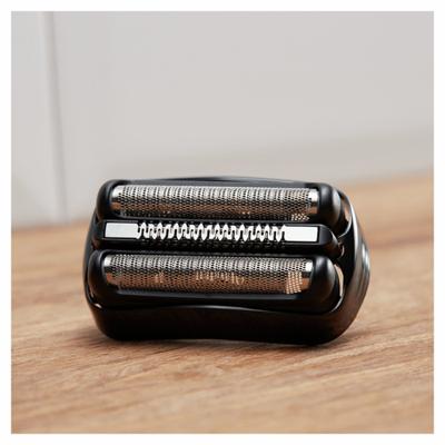 Braun cassette zwart series 3 Scheerhoofden Zilver - thumbnail