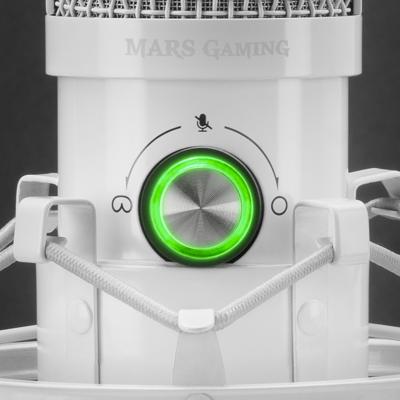 Desktop Microfoon Mars Gaming MMICXW Wit Zwart