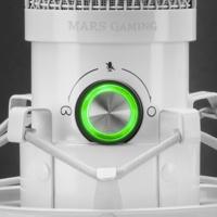 Desktop Microfoon Mars Gaming MMICXW Wit Zwart - thumbnail