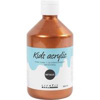 A-color Acrylverf metallic, metallic, metallic koper, 500 ml/ 1 fles - thumbnail