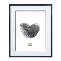 Deknudt Fotokader in blauw met passe-partout 13x18 S43AM6 - thumbnail