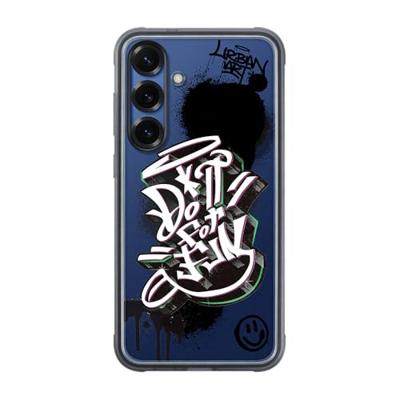 Samsung Flipsuit Rugged Cover Samsung Galaxy S25 Plus Zilver-zwart Stootbestendig Samsung Flipsuit Rugged Cover Samsung Galaxy S25 Plus Zilver-zwart Stootbestendig