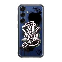 Samsung Flipsuit Rugged Cover Samsung Galaxy S25 Plus Zilver-zwart Stootbestendig - thumbnail