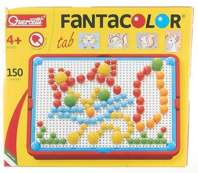 Quercetti insteek mozaïek, 160 pins