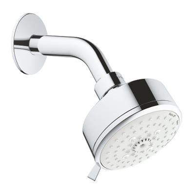 GROHE Tempesta Cosmopolitan 100 Hoofddouche - 10cm - 4 straalsoorten - wandmontage - chroom/wit 27869001