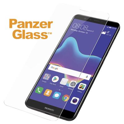Pantserglas PZ5308 displaybescherming voor Huawei Y9 (2018), krasbestendig, schokbestendig, kristalhelder, 1 stuk