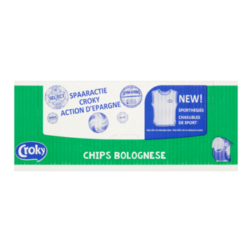 Croky - Bolognese Chips - 20 Minizakjes Croky - Bolognese Chips - 20 Minizakjes