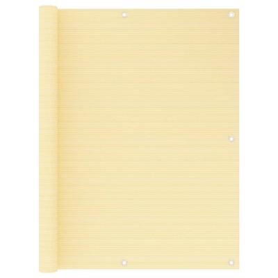 VidaXL Balkonscherm 120x300 cm hdpe beige