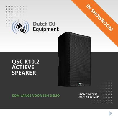 QSC K10.2 actieve 10 inch luidspreker 2000W QSC K10.2 actieve 10 inch luidspreker 2000W