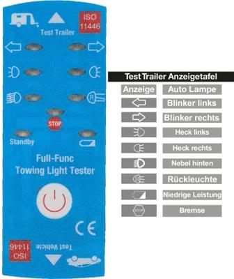 Berger & Schröter 48252 ISO11446 Trailertester ISO11446 Verlichtingstester 3.6 V - thumbnail