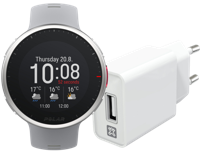 Polar Vantage V2 Grijs/Lime M/L + XtremeMac Oplader 12W - thumbnail