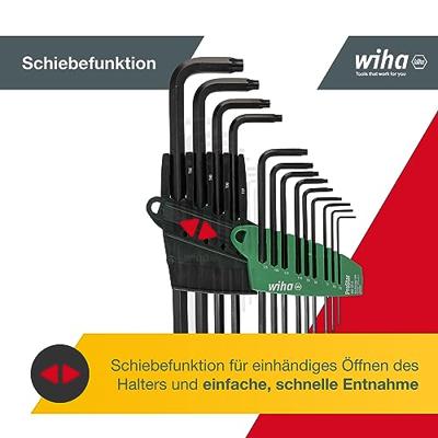 Wiha Stiftsleutelset | in ProStar houder | TORX® | 14-delig | chemisch gezwart | in blister - 24852 - 24852
