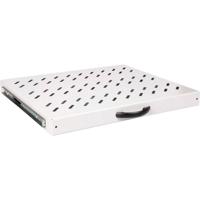 ROLINE 19-inch plank 1 U , Uitschuifbaar 350mm diep 25 kg grijs - thumbnail